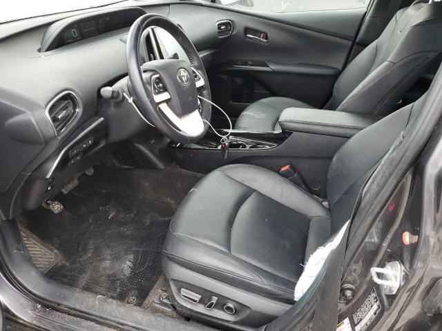 JTDKARFP8H3037726 - 2017 TOYOTA PRIUS PRIM CHARCOAL photo 7