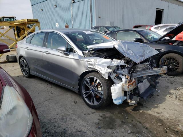 3FA6P0K96LR203258 - 2020 FORD FUSION TITANIUM SILVER photo 4