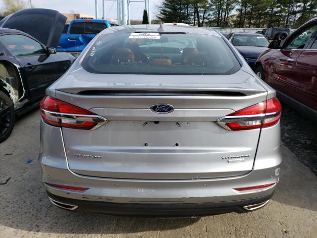 3FA6P0K96LR203258 - 2020 FORD FUSION TITANIUM SILVER photo 6