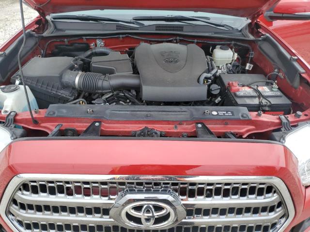 5TFDZ5BN2GX010138 - 2016 TOYOTA TACOMA DOUBLE CAB RED photo 11