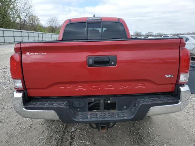 5TFDZ5BN2GX010138 - 2016 TOYOTA TACOMA DOUBLE CAB RED photo 6