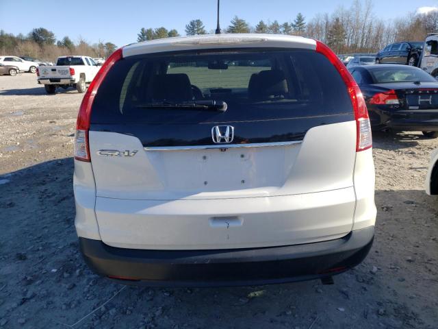 5J6RM3H52EL009831 - 2014 HONDA CR-V EX WHITE photo 6