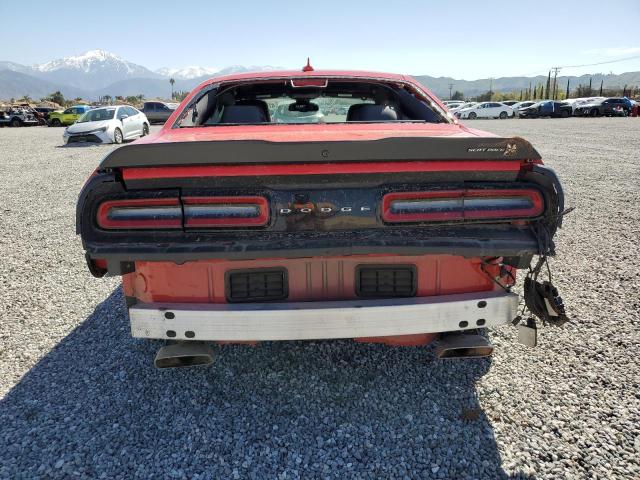 2C3CDZFJ2MH670354 - 2021 DODGE CHALLENGER R/T SCAT PACK RED photo 6