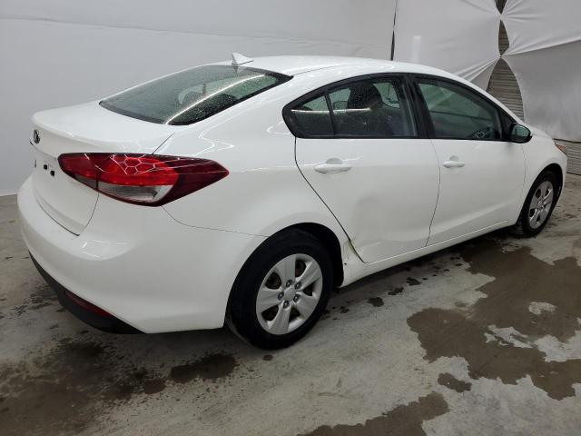 3KPFK4A73JE211869 - 2018 KIA FORTE LX WHITE photo 3