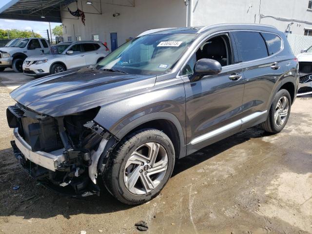 5NMS24AJ1MH341379 - 2021 HYUNDAI SANTA FE SEL Մոխրագույն լուսանկար 1