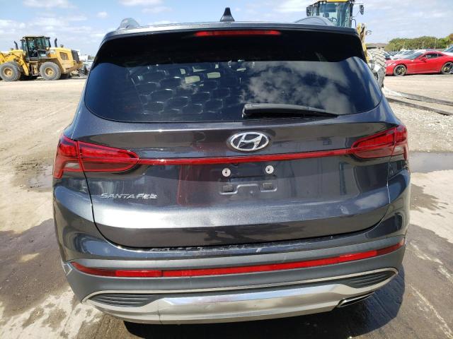 5NMS24AJ1MH341379 - 2021 HYUNDAI SANTA FE SEL GRAY photo 6