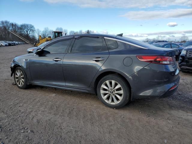 5XXGT4L3XJG210172 - 2018 KIA OPTIMA LX GRAY photo 2