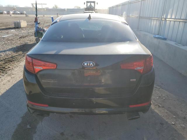 KNAGM4A78B5095366 - 2011 KIA OPTIMA LX BLACK photo 6