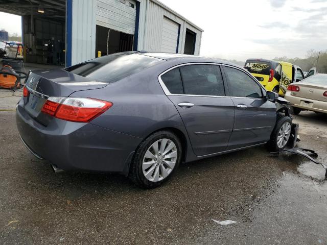 1HGCR2F89EA245698 - 2014 HONDA ACCORD EXL GRAY photo 3