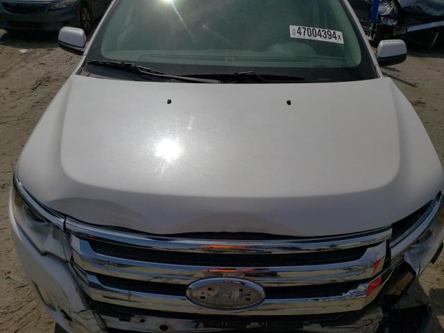 2FMDK3JC7DBE06119 - 2013 FORD EDGE SEL WHITE photo 12