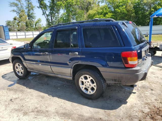 1J4G248S2YC393929 - 2000 JEEP GRAND CHER LAREDO BLUE photo 2