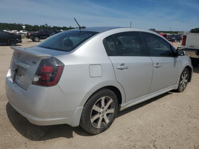 3N1AB6AP6CL626787 - 2012 NISSAN SENTRA 2.0 SILVER photo 3