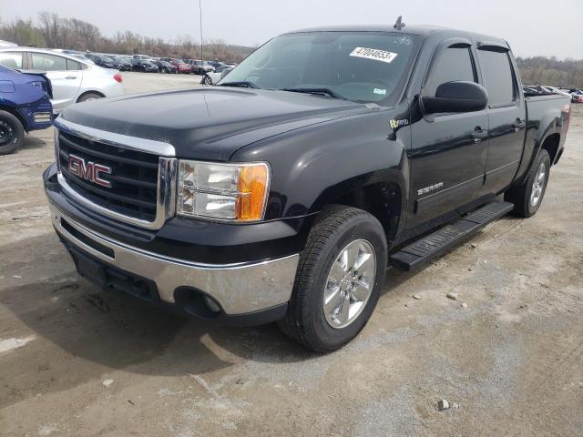 3GTU2YEJ2BG143719 - 2011 GMC SIERRA K1500 HYBRID BLACK photo 1