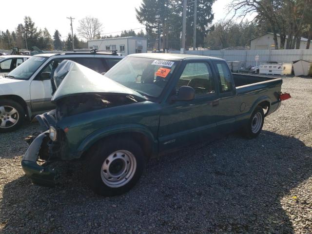 1GCCS19XXV8197863 - 1997 CHEVROLET S TRUCK S10 GREEN photo 1