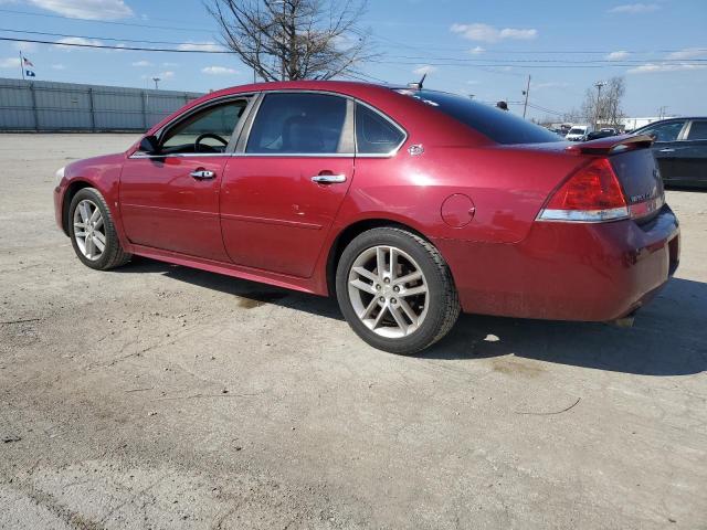 2G1WU57M491160638 - 2009 CHEVROLET IMPALA LTZ BURGUNDY photo 2