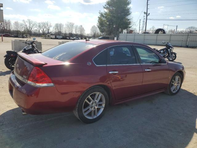 2G1WU57M491160638 - 2009 CHEVROLET IMPALA LTZ BURGUNDY photo 3