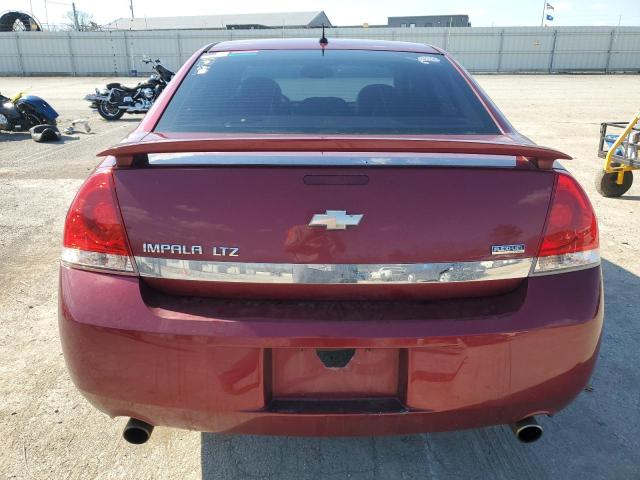 2G1WU57M491160638 - 2009 CHEVROLET IMPALA LTZ BURGUNDY photo 6