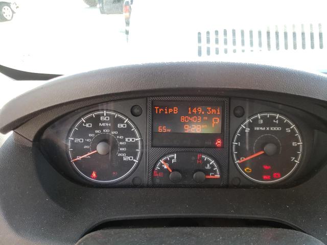 3C6TRVAG2LE106366 - 2020 RAM PROMASTER 1500 STANDARD WHITE photo 9