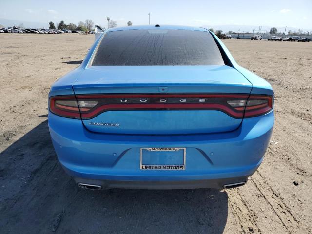 2C3CDXBG6JH291268 - 2018 DODGE CHARGER SXT BLUE photo 6