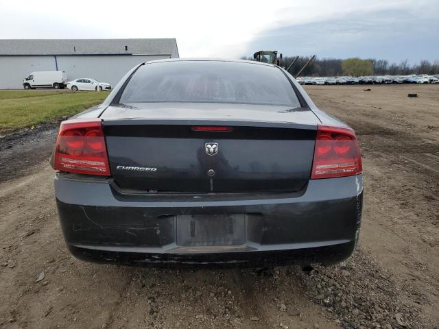 2B3KA43R07H690346 - 2007 DODGE CHARGER SE BLACK photo 6