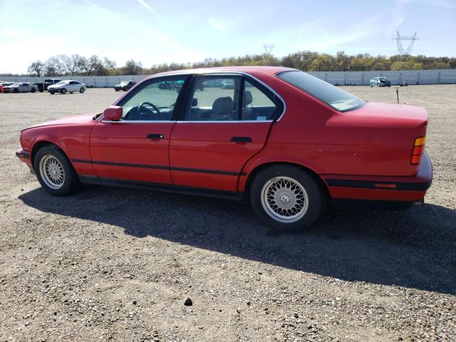 WBAHD2318KBF62789 - 1989 BMW 535 I AUTOMATIC RED photo 2