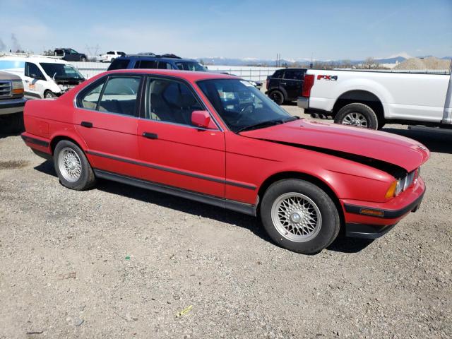 WBAHD2318KBF62789 - 1989 BMW 535 I AUTOMATIC RED photo 4
