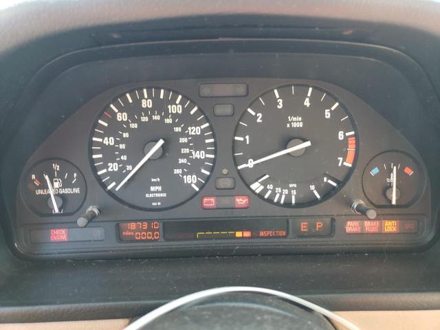 WBAHD2318KBF62789 - 1989 BMW 535 I AUTOMATIC RED photo 9