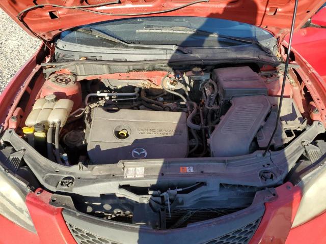 JM1BK12F361478023 - 2006 MAZDA 3 I RED photo 11