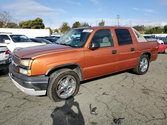 3GNEC12Z05G201843 - 2005 CHEVROLET AVALANCHE C1500 ORANGE photo 1