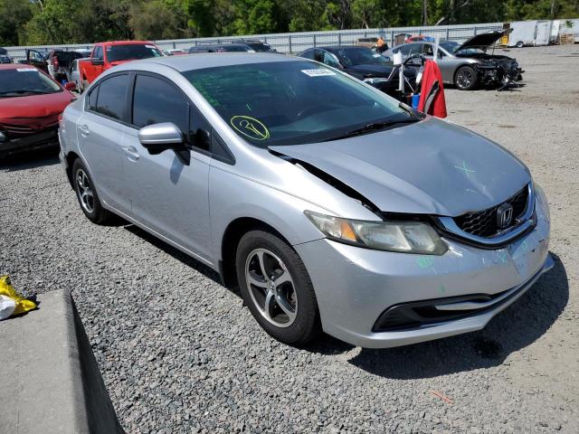 19XFB2F76FE048526 - 2015 HONDA CIVIC SE SILVER photo 4