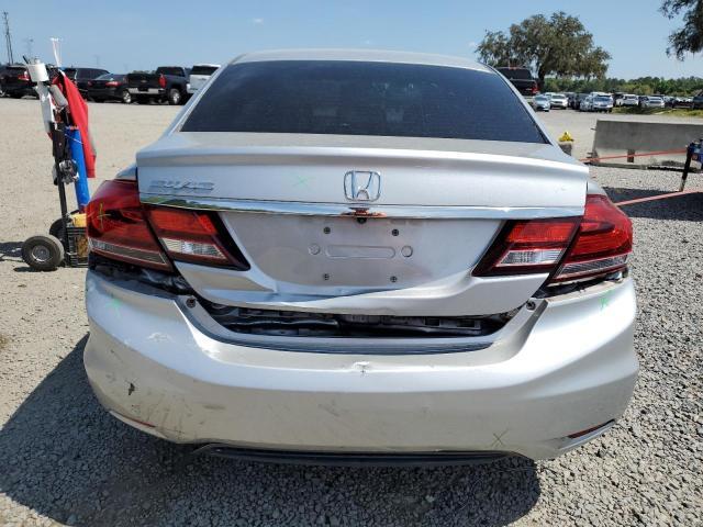 19XFB2F76FE048526 - 2015 HONDA CIVIC SE SILVER photo 6