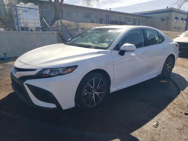 4T1G11AK9PU744535 - 2023 TOYOTA CAMRY SE NIGHT SHADE WHITE photo 1
