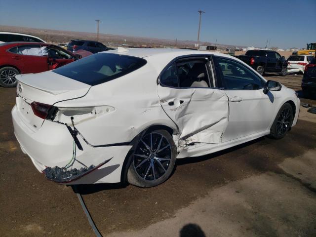 4T1G11AK9PU744535 - 2023 TOYOTA CAMRY SE NIGHT SHADE WHITE photo 3