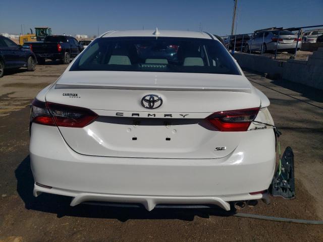 4T1G11AK9PU744535 - 2023 TOYOTA CAMRY SE NIGHT SHADE WHITE photo 6