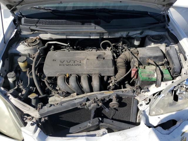 2T1KR38E63C127135 - 2003 TOYOTA COROLLA MA XR WHITE photo 11