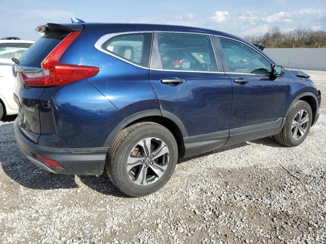 2HKRW6H33KH223436 - 2019 HONDA CR-V LX BLUE photo 3