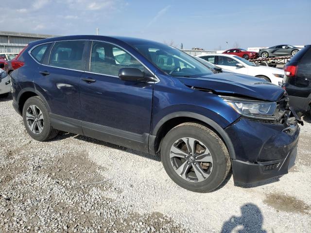 2HKRW6H33KH223436 - 2019 HONDA CR-V LX BLUE photo 4