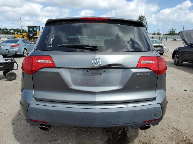 2HNYD28289H501875 - 2009 ACURA MDX SILVER photo 6