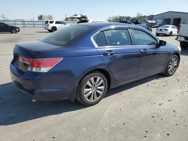 1HGCP2F72CA104305 - 2012 HONDA ACCORD EX BLUE photo 3