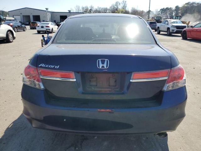 1HGCP2F72CA104305 - 2012 HONDA ACCORD EX BLUE photo 6