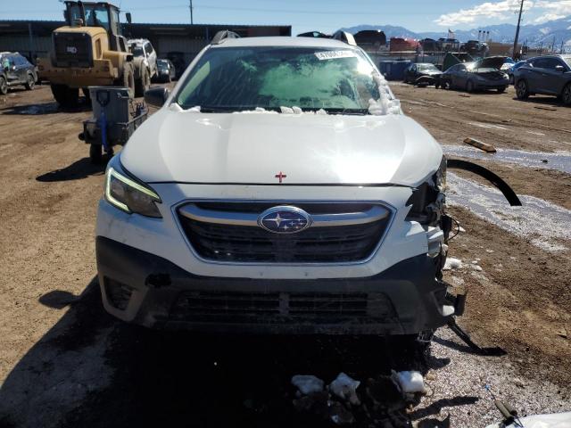 4S4BTAAC4M3122794 - 2021 SUBARU OUTBACK WHITE photo 5