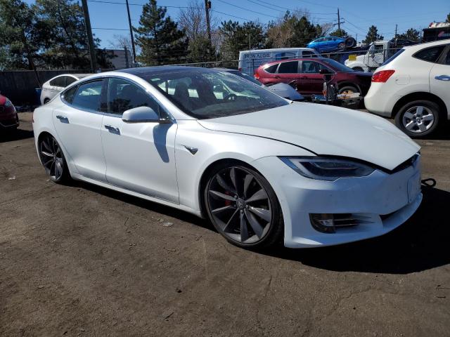 5YJSA1E43JF278451 - 2018 TESLA MODEL S 白色 照片 4