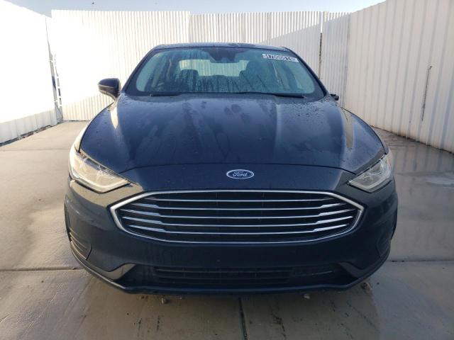 3FA6P0HD6LR179605 - 2020 FORD FUSION SE BLUE photo 5