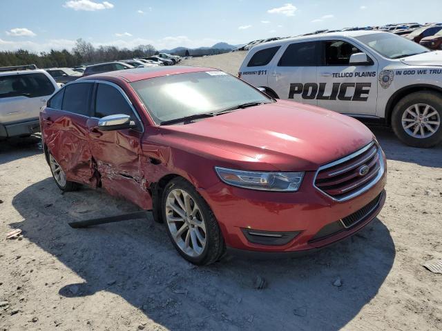 1FAHP2F83DG133278 - 2013 FORD TAURUS LIMITED RED photo 4