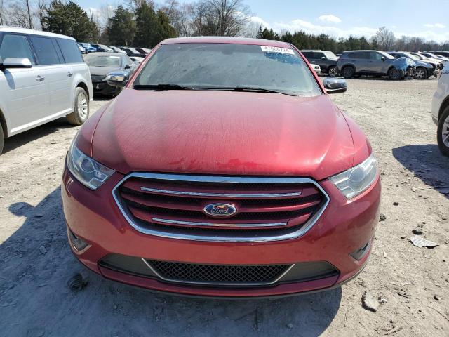 1FAHP2F83DG133278 - 2013 FORD TAURUS LIMITED RED photo 5