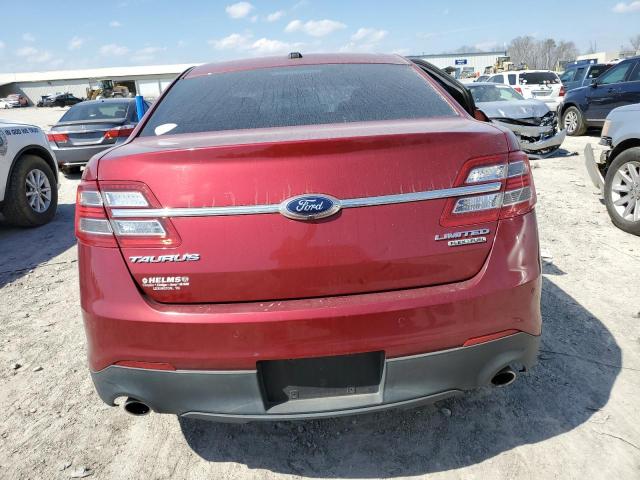 1FAHP2F83DG133278 - 2013 FORD TAURUS LIMITED RED photo 6