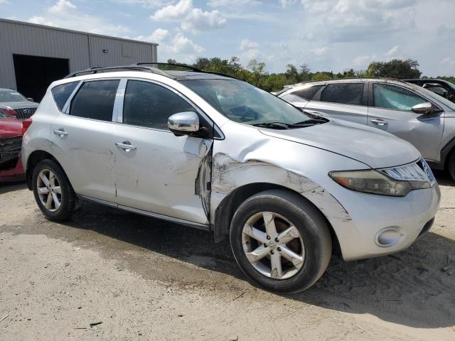 JN8AZ18U19W012227 - 2009 NISSAN MURANO S SILVER photo 4