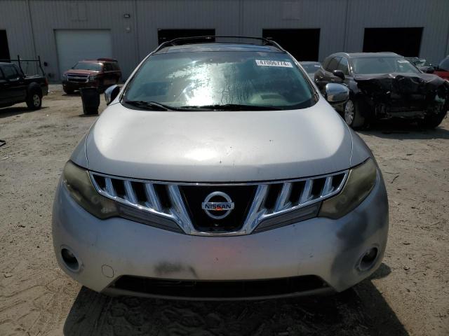 JN8AZ18U19W012227 - 2009 NISSAN MURANO S SILVER photo 5