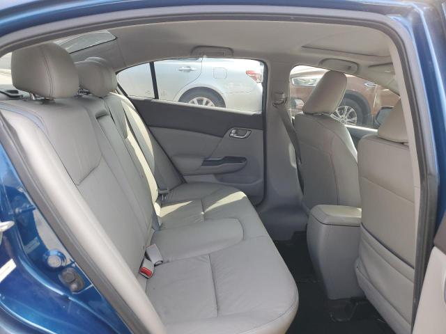 19XFB2F91CE328691 - 2012 HONDA CIVIC EXL ლურჯი ფოტო 10
