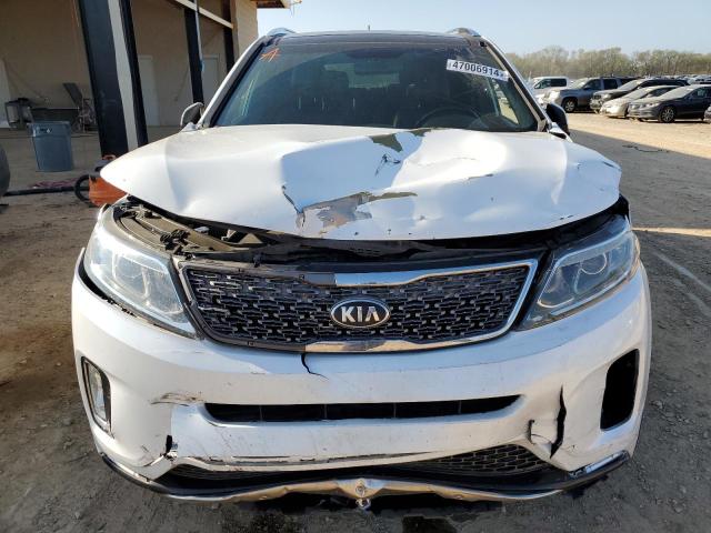 5XYKW4A78FG552441 - 2015 KIA SORENTO SX WHITE photo 5